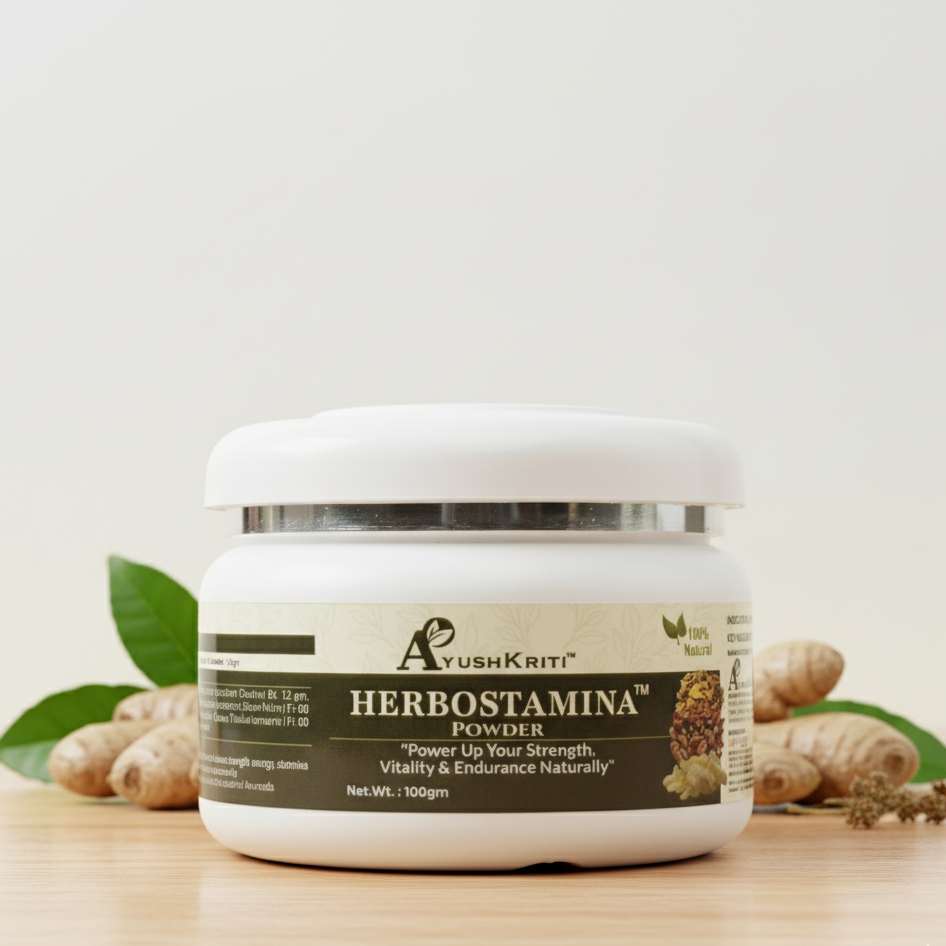 Ayushkriti Herbo Stamina – Ayurvedic Strength, Energy & Vitality Booster